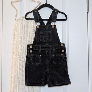Jamie Kay Black Kids Overalls